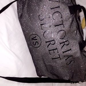 Victoria Secret Sparkly Overnight Bag